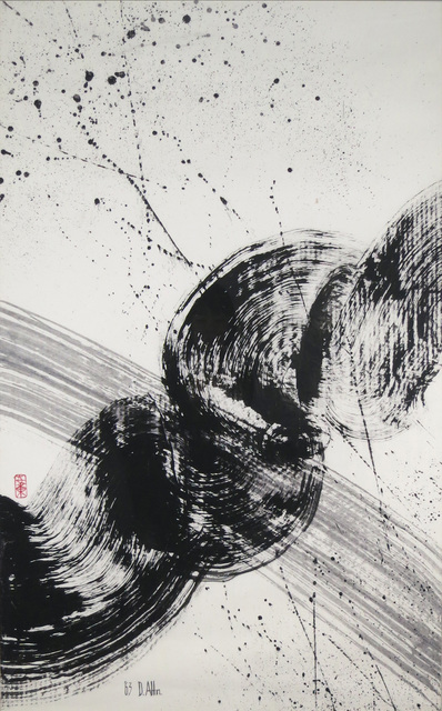 Don Ahn, ‘Zen Dragon’, 1962, Painting, Acrylic on Canvas, Walter Wickiser Gallery