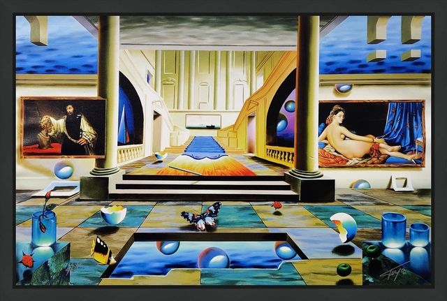 Ferjo, ‘JOURNEY TO THE PAST’, ca. 2005, Print, GICLEE ON CANVAS, Gallery Art