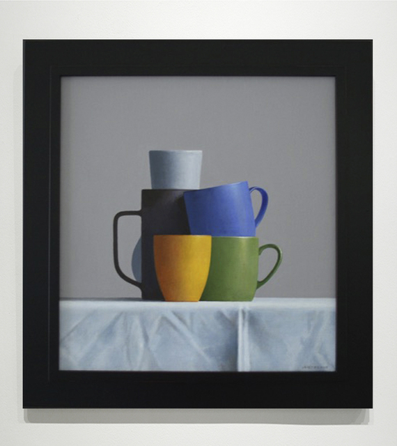 Janet Rickus, ‘Contained’, 2020, Painting, Oil on Canvas, Gallery Henoch