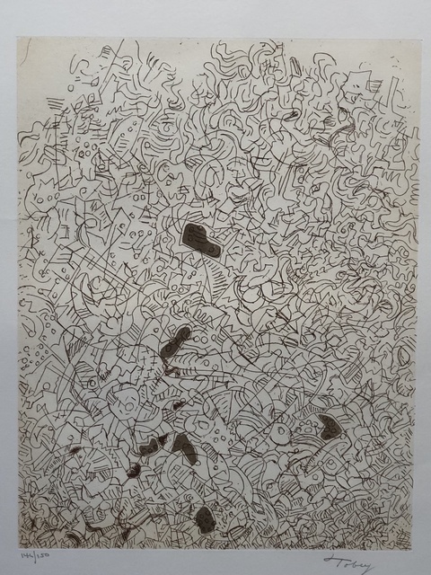 Mark Tobey, ‘Psaltry-second form’, 1974, Anders Wahlstedt Fine Art