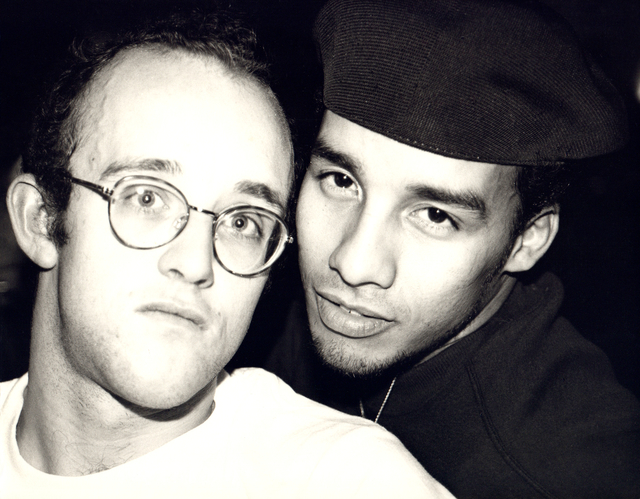 Andy Warhol, ‘Andy Warhol, Photograph of Keith Haring and Juan Rivera, 1986’, 1986, Hedges Projects