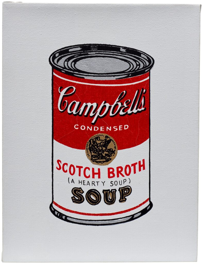 Richard Pettibone - Andy Warhol, 'Scotch Broth Soup', 1962