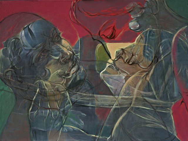 Henri Deparade, ‘Agamemnon and Kassandra’, 2018, Accesso Galleria