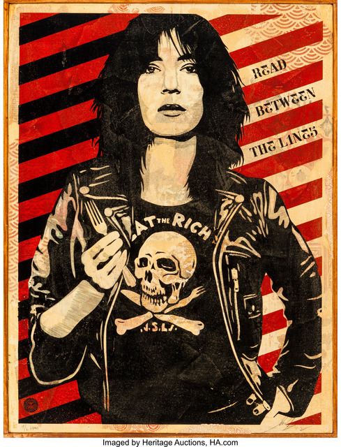 Shepard Fairey (OBEY), ‘Patti Smith’, 2012, Heritage Auctions