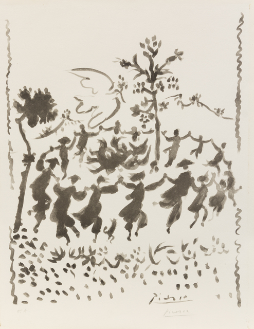 Pablo Picasso, ‘Vive la Paix’, 1954, Hindman