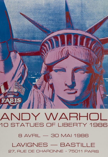 Andy Warhol, ‘10 Statues of Liberty’, 1986, Forum Auctions