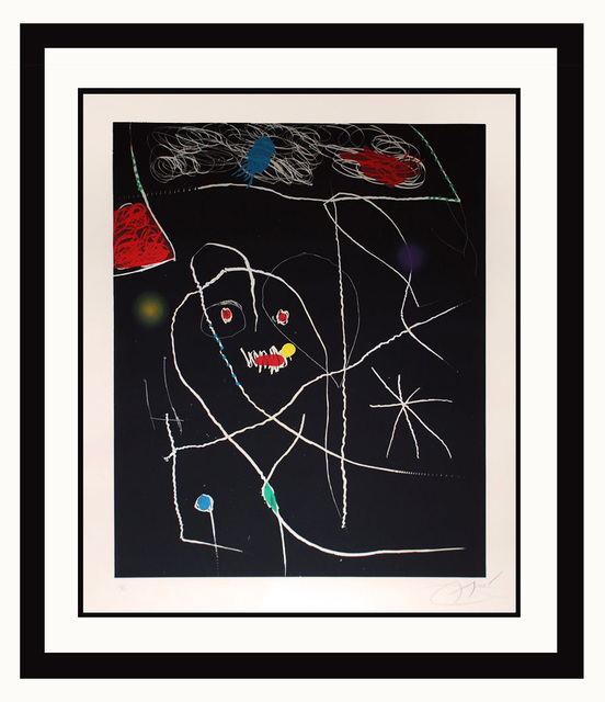 Joan Miró, ‘El Pi de Formentor (Black)’, 1976, Elliott Gallery