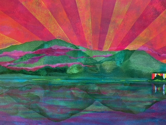 James Isherwood, ‘Supernova’, 2021, Painting, Acrylic on paper, Susan Eley Fine Art