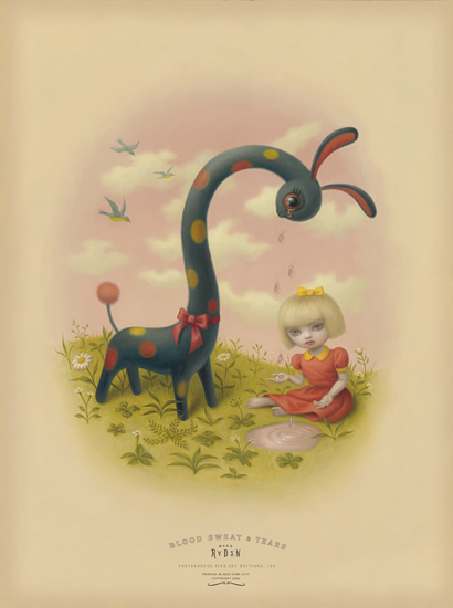 Mark Ryden, ‘Tears’, ca. 2004, Print, Giclee on Archival Cotton Rag Paper with Deckled Edges, Dorothy Circus Gallery