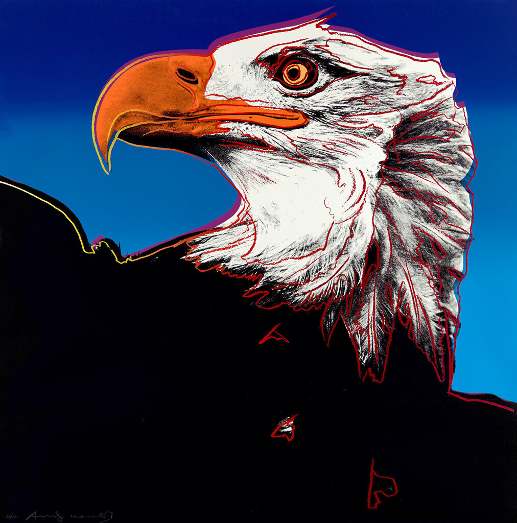 Andy Warhol - Bald Eagle, from Endangered Species (F. & S. 296)