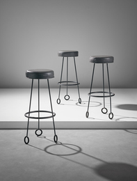 Set of three 'Yo-Yo’ stools