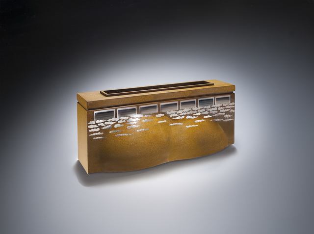 Nakagawa Mamoru, ‘Asagumo (Morning Cloud)’, 2016, Design/Decorative Art, Cast brass with inlays of silver, copper and shakudo, Onishi Gallery