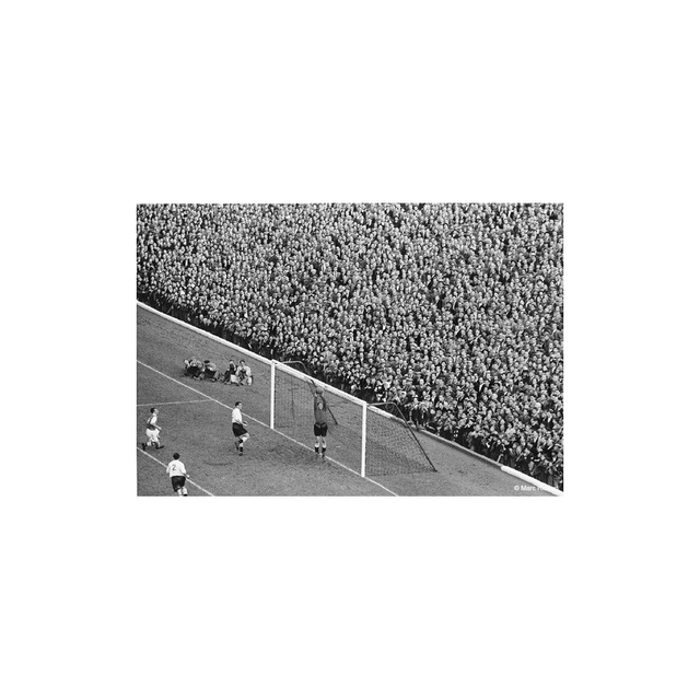 Marc Riboud, ‘Wembley Stadium, England’, 1954, Photography, Gelatin Silver print, Peter Fetterman Gallery