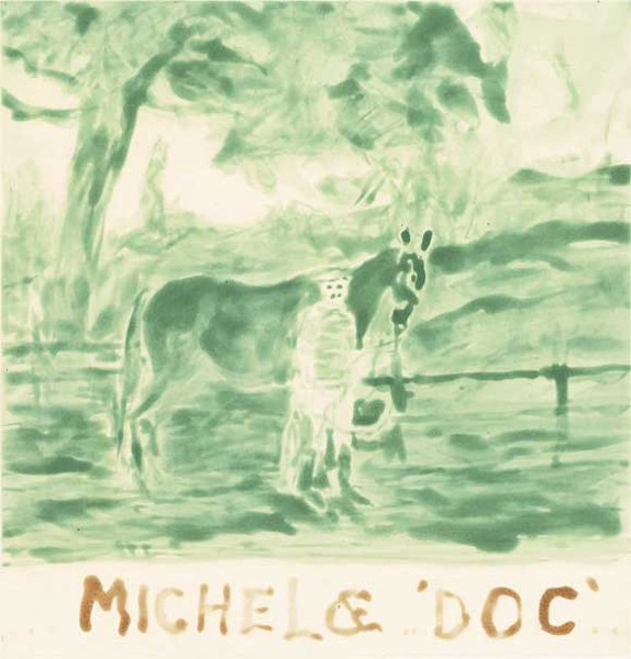 William T. Wiley, ‘Michel & Doc Go Green’, 2006, Crown Point Press