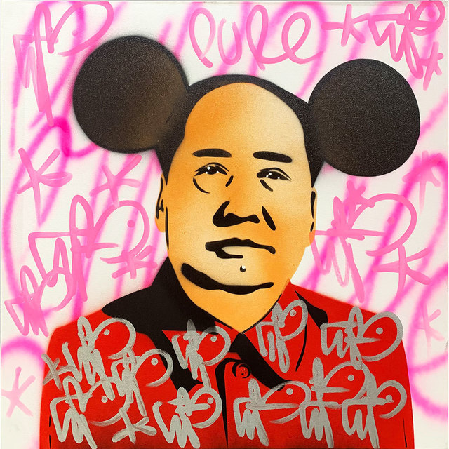 Pure Evil, ‘Chairman Mickey Mao’, 2019, A.Style