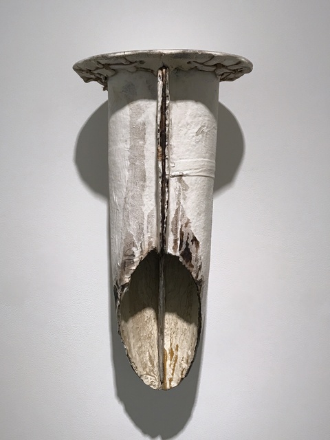 Yoshinobu Nakagawa, ‘Light Pot #4’, 2020, Sculpture, Cotton, acrylic, pigment, beeswax, cowhide and thread on hand-made paper, Taguchi Fine Art