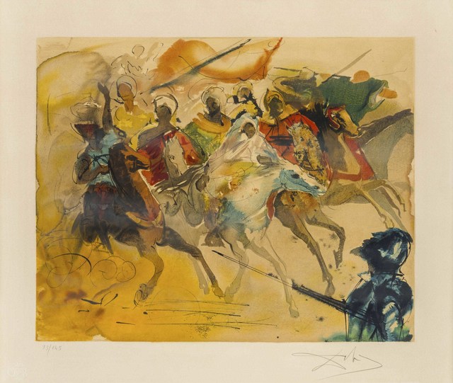 Salvador Dalí, ‘La bataille de Tetouan’, 1971, ArtRite