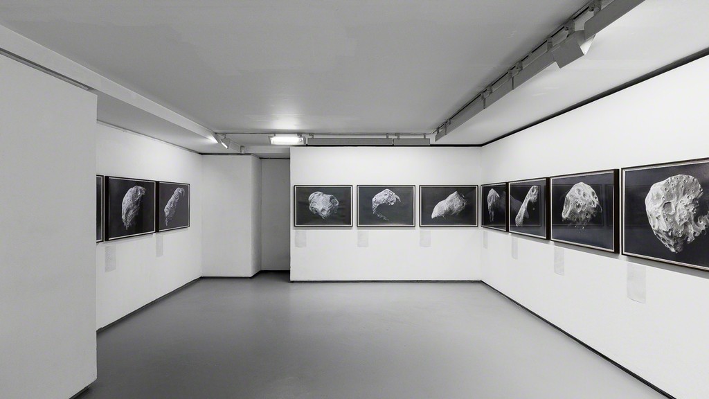 Exhibition view, "Albedo" a special project by Nicolas Moulin. © Photo: Grégory Copitet - Courtesy of the artist and Valentin, Paris. Exhibition view, "Albedo" a special project by Nicolas Moulin. © Photo: Grégory Copitet - Courtesy of the artist and Valentin, Paris.