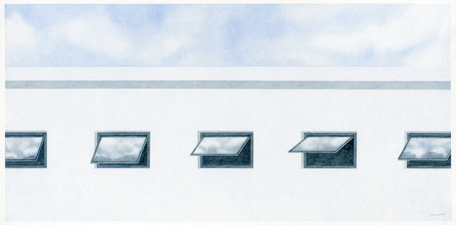 Carmen Ng, ‘Gallery ’, 2020, Drawing, Collage or other Work on Paper, Watercolour and coloured pencil on paper, Karin Weber Gallery