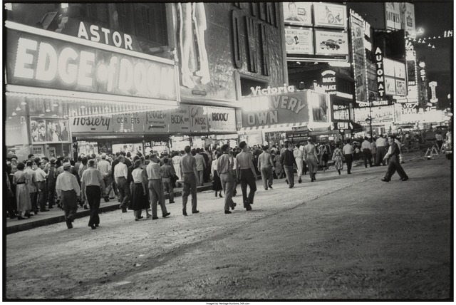 Louis Faurer, ‘Repaving Times Square, New York City’, 1949, Heritage Auctions