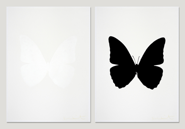 Damien Hirst, ‘The Souls III - Cotton White + Raven Black (sold as set)’, 2010, Samuel Owen Gallery