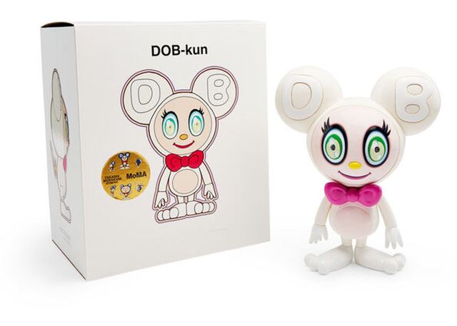 Takashi Murakami, ‘MURAKAMI DOB-kun Figure (White)’, 2019, Sculpture, Painted cast vinyl, Curator Style