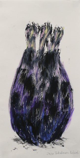 Nobuaki Takekawa, ‘Tropical Plant to Be Found #1’, 2020, Painting, Ink, oil pastel on paper, Ota Fine Arts
