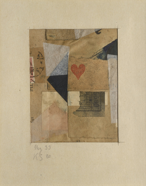 Kurt Schwitters, ‘MZ 33’, 1920, Galerie Natalie Seroussi