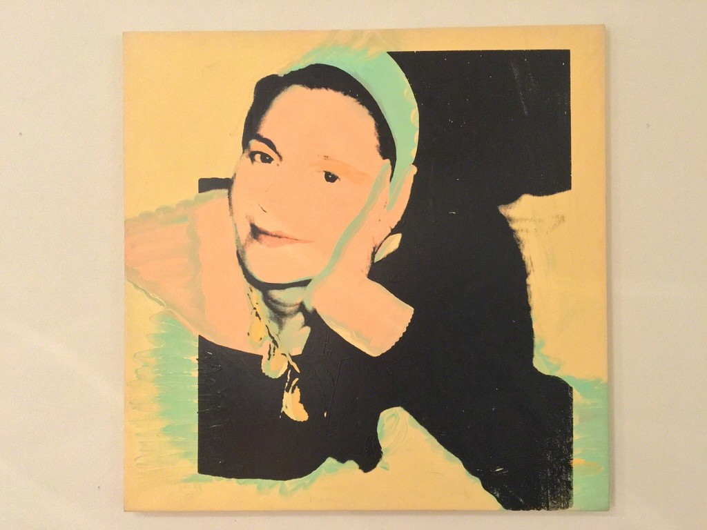 Andy Warhol
"Portrait of Marie-Louise Jenerette"
1974
Synthetic polymer paint and silkscreen ink on canvas
101,6 x 101,6 cm
Unique Andy Warhol
"Portrait of Marie-Louise Jenerette"
1974
Synthetic polymer paint and silkscreen ink on canvas
101,6 x 101,6 cm
Unique