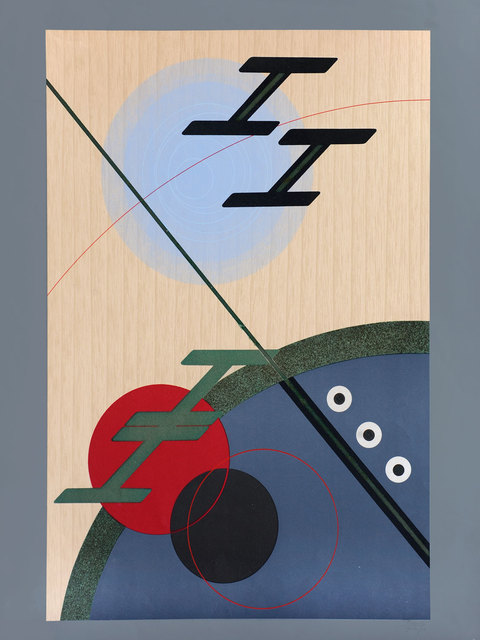 Cesar Domela, ‘Composition’, 1973, Print, Lithograph and silkscreen, Goldmark Gallery