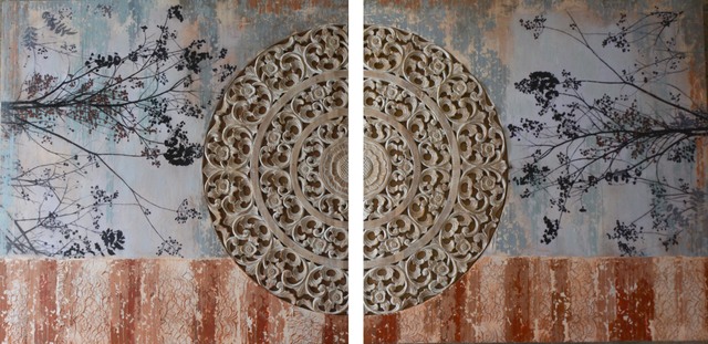 Amélie Desjardins, ‘In the mood for love (diptych)’, 2019, Thompson Landry Gallery