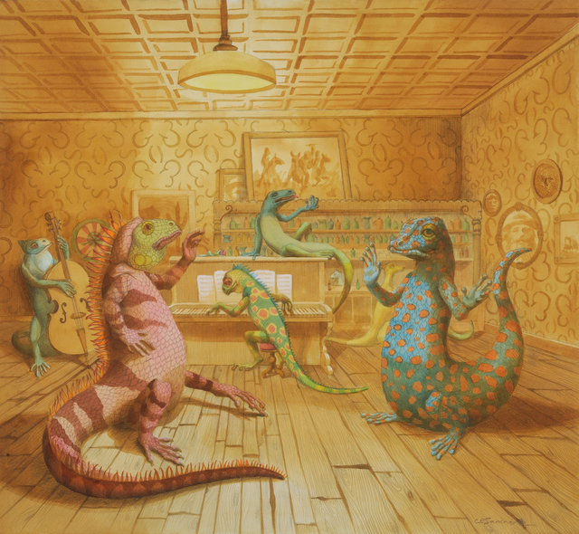 Kate Samworth, ‘Late Night at Snake 'n Jakes’, 2017, LeMieux Galleries