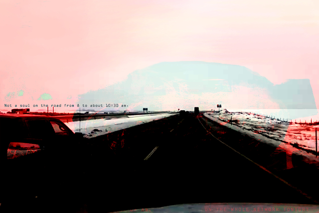 MICHEL TABANOU, ‘NOT A SOUL ON THE ROAD FROM 8 TO ABOUT 10.30 AM ’, 2019, Poulpik Gallery