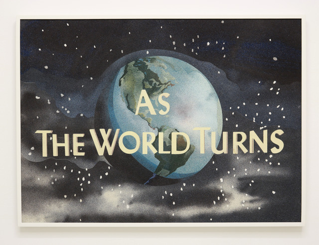 Cynthia Talmadge, ‘As the World Turns’, 2018, Painting, Sand on panel, Halsey McKay Gallery