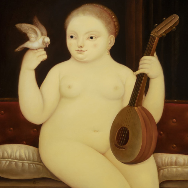 Mihaela Atomei, ‘Music Appreciation’, 2019, Painting, Oil on Linen, RJD Gallery