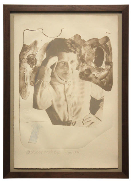 Robert Rauschenberg, ‘Tanya’, 1974, Print, Lithograph in colour with embossing on tan Angoumois à la main Richard de Bas paper, artrepublic