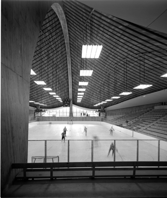 Pedro E. Guerrero, ‘Yale Skating Rink, New Haven, CT (Eero Sarinen, Architect)’, 1958, Edward Cella Art and Architecture