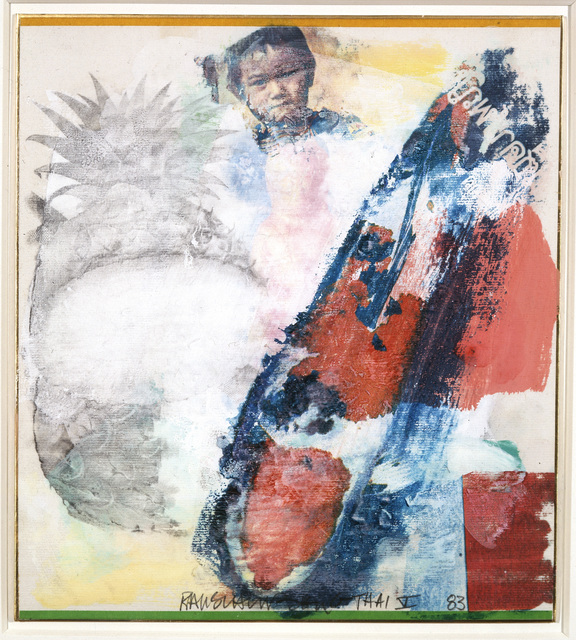 Robert Rauschenberg, ‘Thai V’, 1983, Academy Art Museum