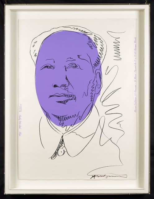 Andy Warhol Mao Wallpaper 1974 Artsy