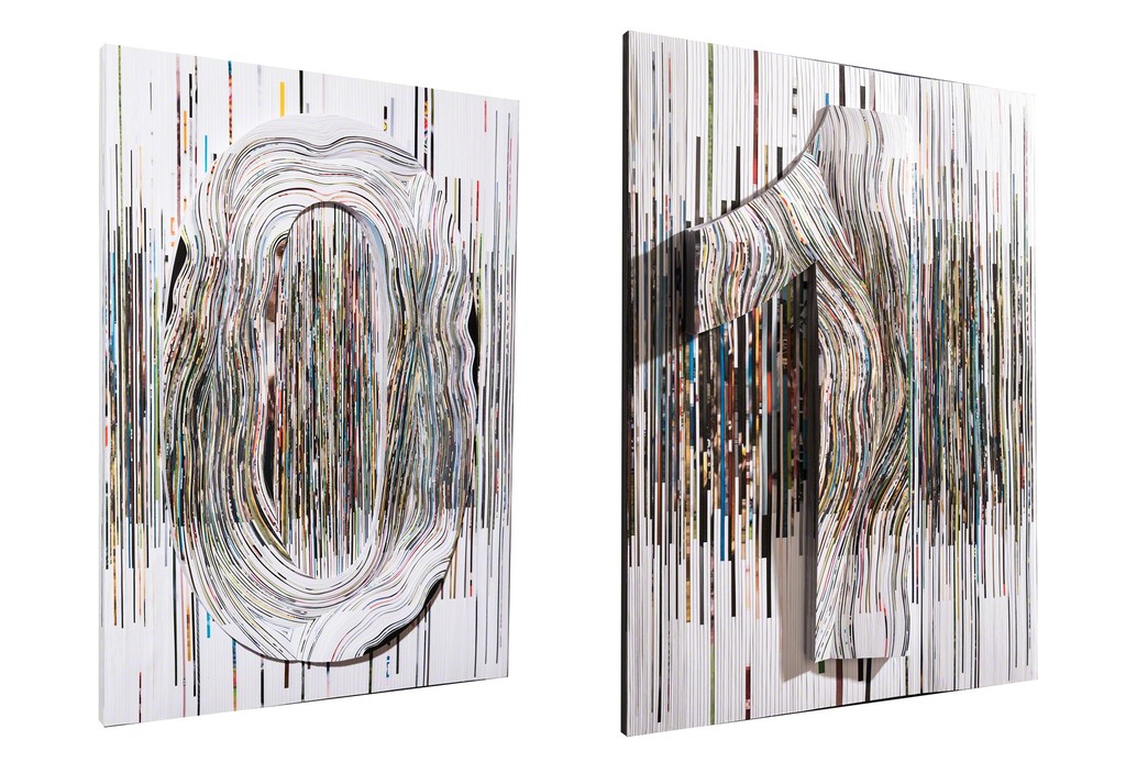 “01/6.7.2015” a diptych with 3D sensation, 2015 by Nerhol “01/6.7.2015” a diptych with 3D sensation, 2015 by Nerhol