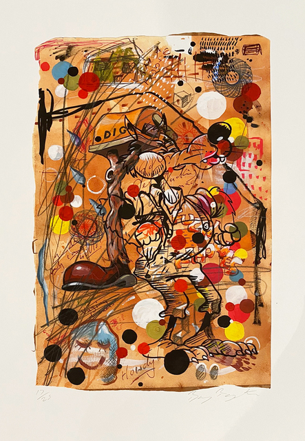 Barry Reigate, ‘Wolf’, 2016, Print, Digital print on cartridge paper. (Unframed), AURUM GALLERY