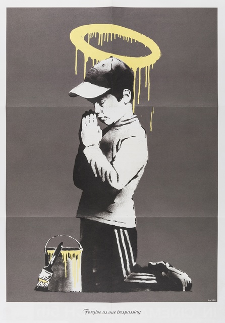 Banksy, ‘Forgive us our trespasses’, 2010, Forum Auctions