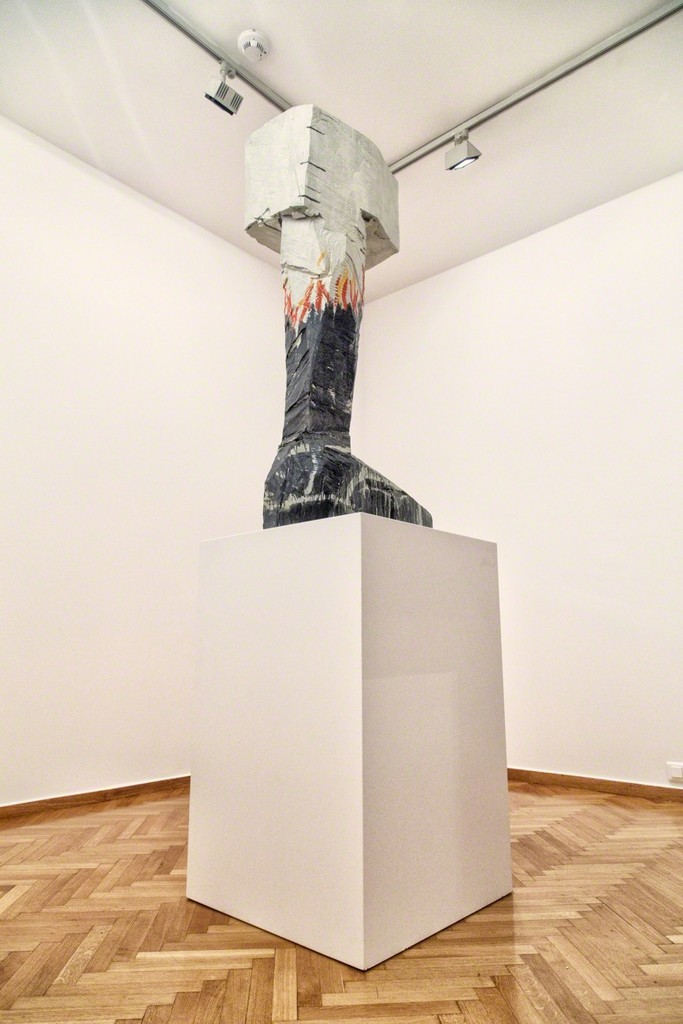 "Georg Baselitz | Mark Grotjahn: Natural Histories"
Installation view
Photo by Silia Psychi
"Georg Baselitz | Mark Grotjahn: Natural Histories"
Installation view
Photo by Silia Psychi