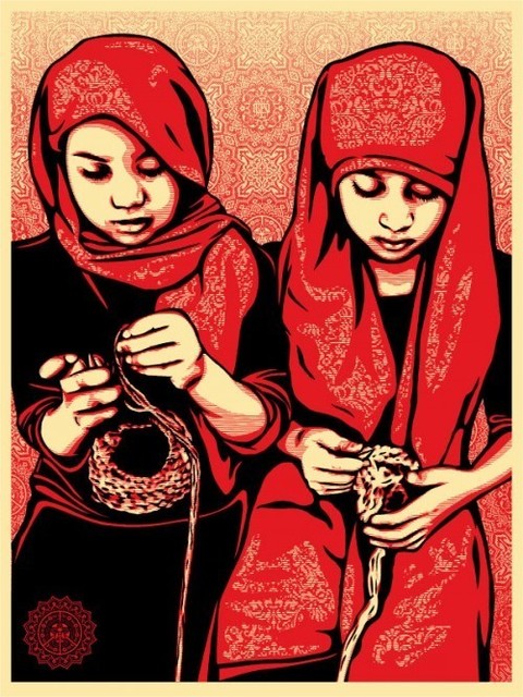 Shepard Fairey (OBEY), ‘Close Knit’, 2009, Rush Philanthropic Arts Foundation Benefit Auction