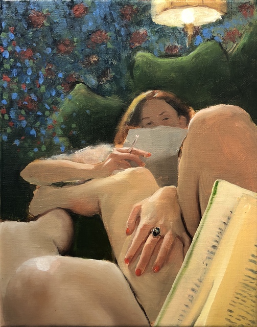 Jenna Gribbon, ‘Me Looking At Her Looking At Me’, 2018, Freight + Volume