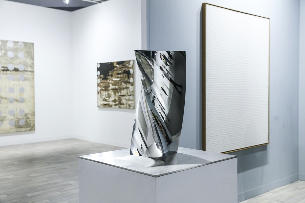 Installation view of Tina Kim Gallery at Art Basel Miami Beach 2016. Photo copyright Charles Roussel and Ocula Installation view of Tina Kim Gallery at Art Basel Miami Beach 2016. Photo copyright Charles Roussel and Ocula