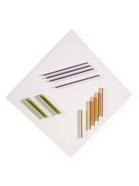 Jean Gorin, ‘Composition spatio-temporelle multivisuelle N°121 (Composición espacio-temporal multivisual N° 121)’, 1973, Museo de Arte Contemporáneo de Buenos Aires