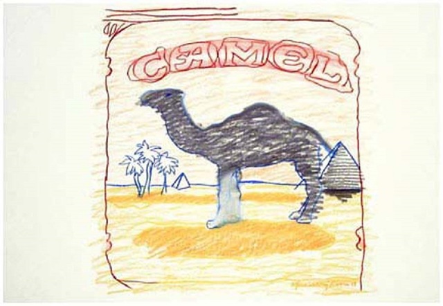 Larry Rivers, ‘Blue Line Camel’, 1978-1990, Marlborough