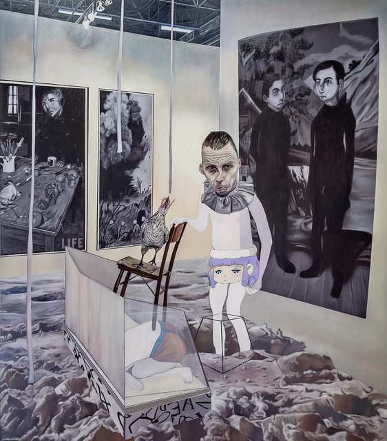 Carolina Muñoz, ‘Desaparecer en el Espacio’, 2019, Painting, Oil on canvas, Isabel Croxatto Galería