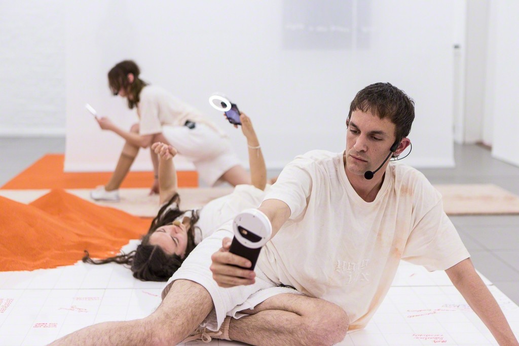 YGRG14X: reading with the single hand V, Installation View, 2018, Dorota Gawęda & Eglė Kulbokaitė YGRG14X: reading with the single hand V, Installation View, 2018, Dorota Gawęda & Eglė Kulbokaitė